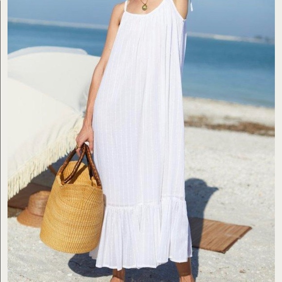 Emerson Fri India Sundress White Dots - Picture 2 of 5